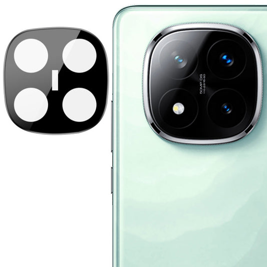 Techsuit takakameran suojakalvo Xiaomi Redmi Note 14 Pro+ 5G:lle, karkaistu lasi, musta