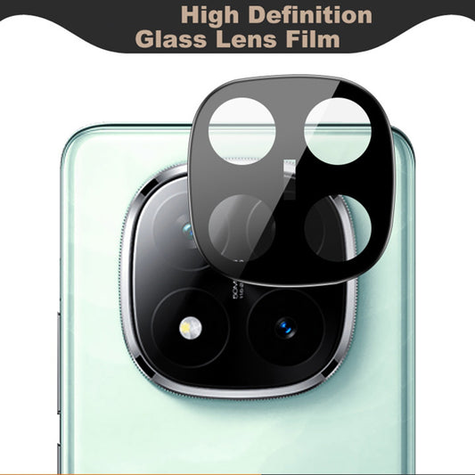 Techsuit takakameran suojakalvo Xiaomi Redmi Note 14 Pro+ 5G:lle, karkaistu lasi, musta
