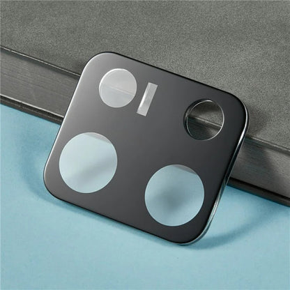 Techsuit takakameran suojakalvo Xiaomi Redmi Note 14S:lle, karkaistu lasi, musta