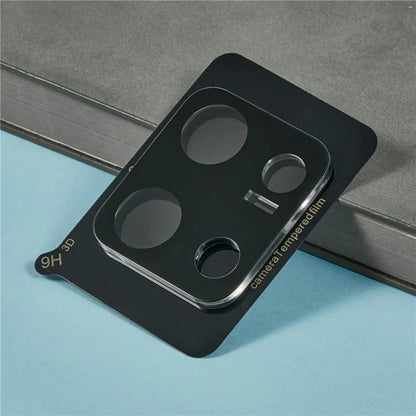 Techsuit takakameran suojakalvo Xiaomi Redmi Note 14S:lle, karkaistu lasi, musta