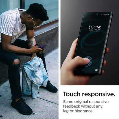 Spigen Neo Flex -suojakalvo Samsung Galaxy S24 Ultra S928 -puhelimelle, Muovi, 2 kappaleen setti