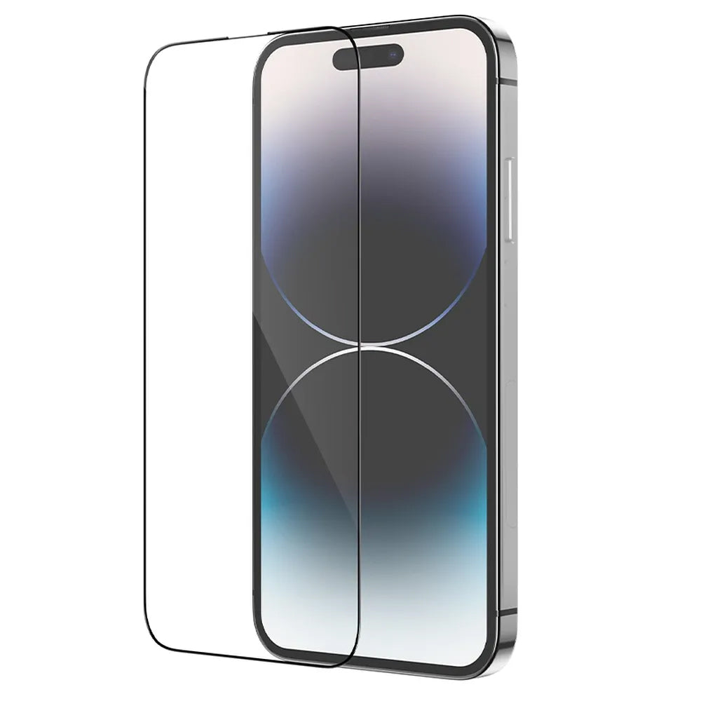 HOCO-suojakalvo Apple iPhone 14 Pro Max -puhelimelle, Panssarilasi, Täysliima, 25 kappaleen setti, Musta