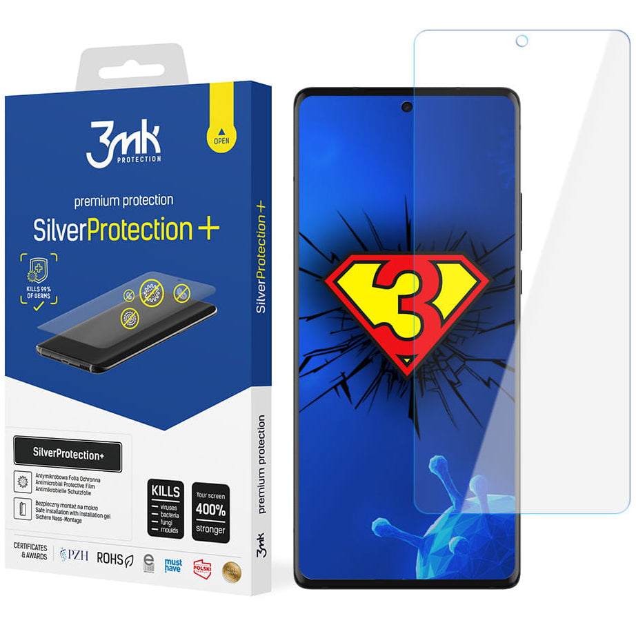 Näytönsuojakalvo 3MK Silver Protect+ Motorola Edge 30 Ultra, Muovi