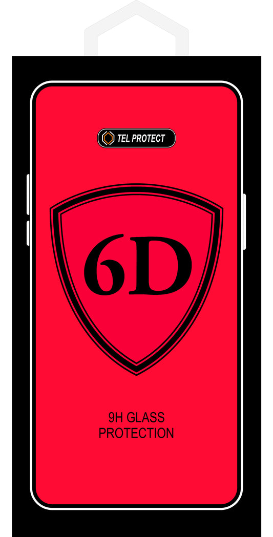 OEM-näytönsuoja Samsung Galaxy A51 5G A516 / A51 A515:lle, karkaistu lasi, täysi liima, 6D, musta
