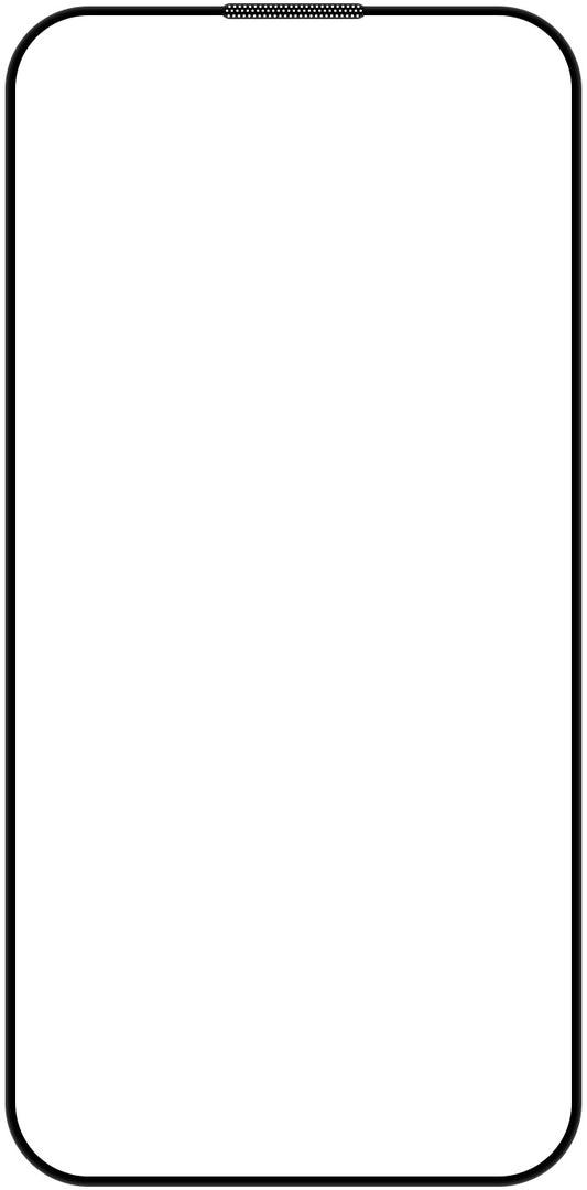 OEM-näytönsuoja automaattisella kohdistuksella Apple iPhone 14 Pro Maxille, karkaistu lasi, täysi liima, 5D, musta