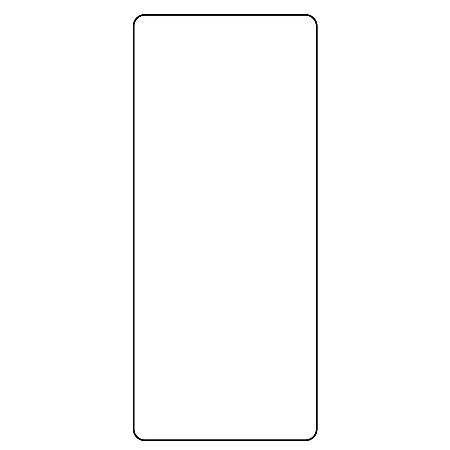 Bear HD -näytönsuoja Samsung Galaxy S25 Ultra S938:lle, karkaistu lasi, täysi liima, musta