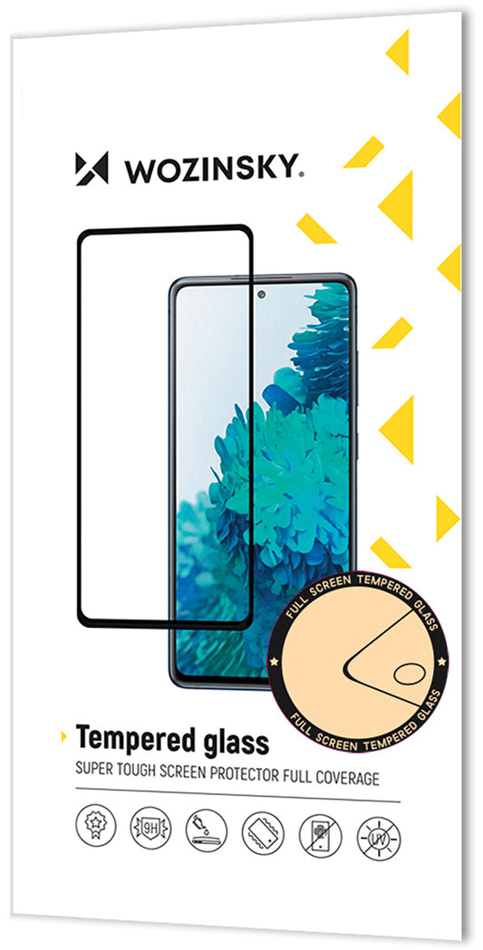 WZK-näytönsuoja Samsung Galaxy S25 S931:lle, karkaistu lasi, täysi liima