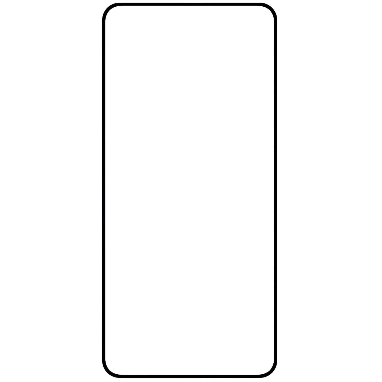 OEM-näytönsuoja Samsung Galaxy A56 A566:lle, karkaistu lasi, täysi liima, 5D, musta