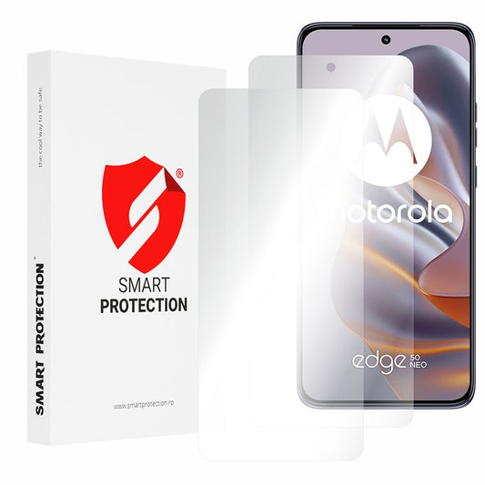 Smart Protection Premium Classic -näytönsuoja Motorola ThinkPhone 25 / Edge 50 Neo -puhelimelle, muovia, 2 kappaleen setti