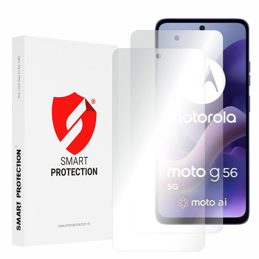 Smart Protection Premium Classic -näytönsuoja Motorola Moto G56:lle, muovia, 2 kappaleen setti