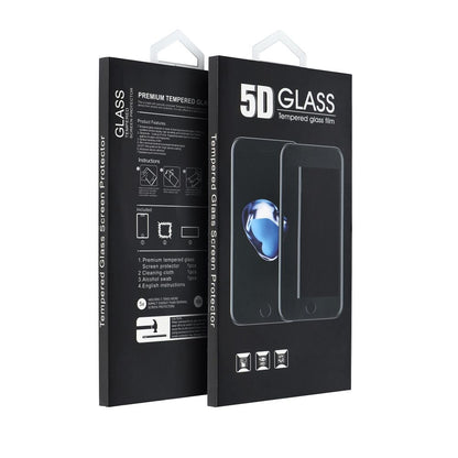 OEM-näytönsuoja Honor 400 Lite -malleille, karkaistu lasi, täysiliimainen, 5D, musta