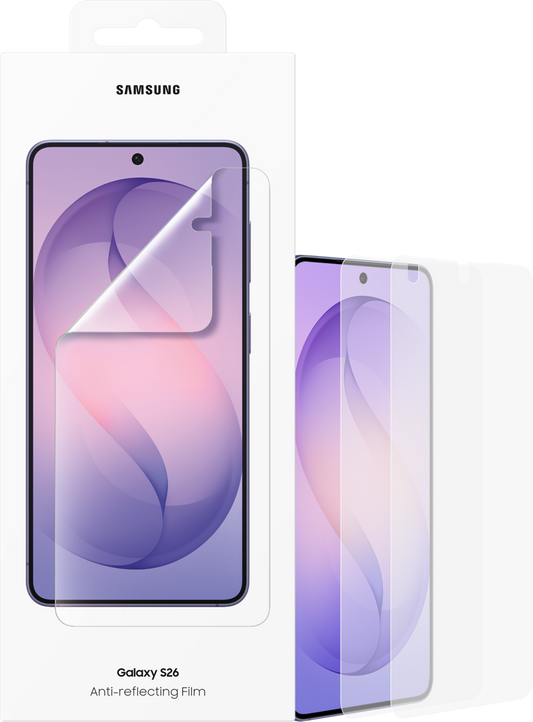 Heijastamaton näytönsuojakalvo Samsung Galaxy S26 S942:lle, Muovi, 2 kappaleen setti EF-US942CTEGWW