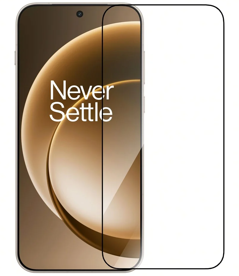Anti-Reflection Screen Protector for OnePlus 15, Tempered Glass, Full Glue, Black 5431102121