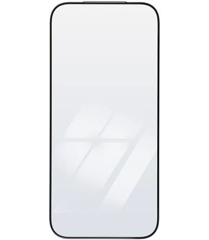 OEM Ultra Strong 45KG Screen Protector for Apple iPhone 15 Pro Max, Tempered Glass, Full Glue, 2.5D, Black