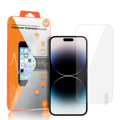 OEM Orange -näytönsuoja Apple iPhone 18 Pro / 17 Pro / 17 / 16 Pro -malleille, karkaistu lasi, täysi liima