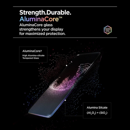 Spigen GlastR Align Master Slim -suojakalvo Apple iPhone 17 Pro:lle, Panssarilasi, Täysliima, 3 kappaleen setti AGL10103