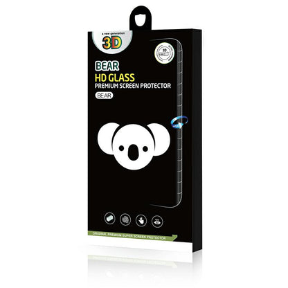 Bear HD näytönsuoja Samsung Galaxy S24 Ultra S928:lle, karkaistu lasi, täysiliimainen, musta