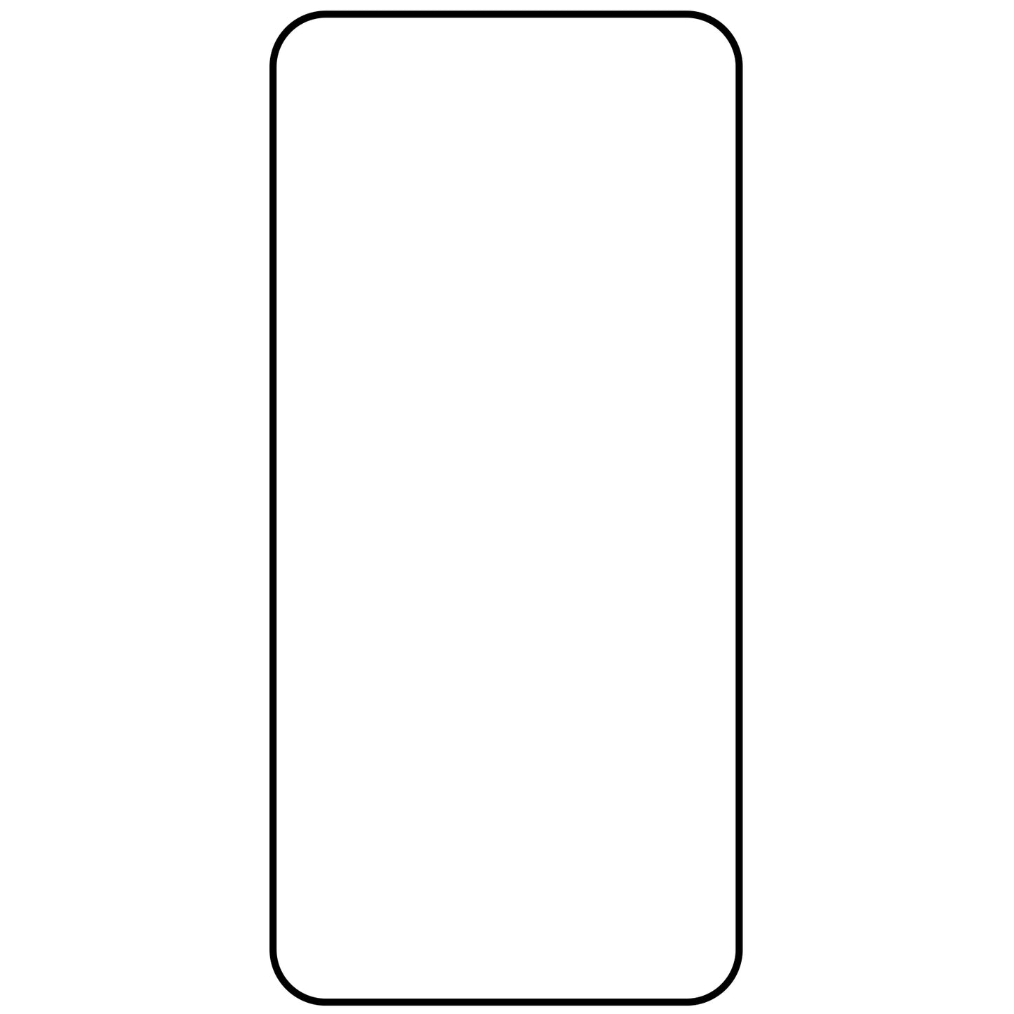 OEM-näytönsuoja Samsung Galaxy A36 A366:lle, karkaistu lasi, täysiliimainen, 5D, musta