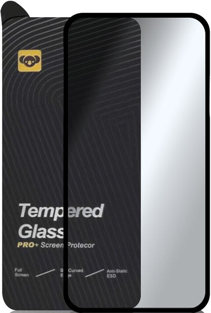 Bear PRO+ Screen Protector for Realme C75 5G / 14x, Tempered Glass, Full Glue, Black