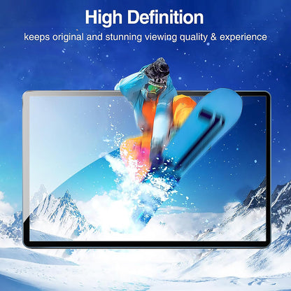 Lito Classic -näytönsuoja Samsung Galaxy Tab S9 FE / Tab S9:lle, karkaistu lasi, täysiliimainen, 2.5D
