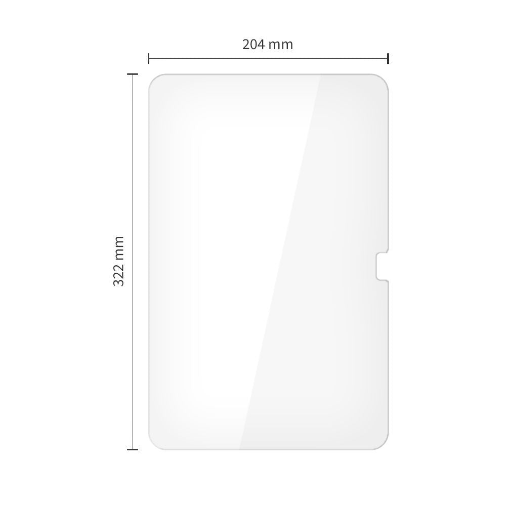 Tech-Protect FIT+ näytönsuojakalvo Samsung Galaxy Tab S11 Ultra / Tab S10 Ultra, karkaistu lasi, täysliima, 2 kappaleen setti, 2.5D