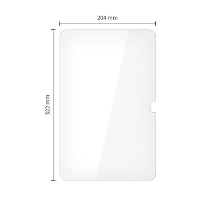 Tech-Protect FIT+ näytönsuojakalvo Samsung Galaxy Tab S11 Ultra / Tab S10 Ultra, karkaistu lasi, täysliima, 2 kappaleen setti, 2.5D