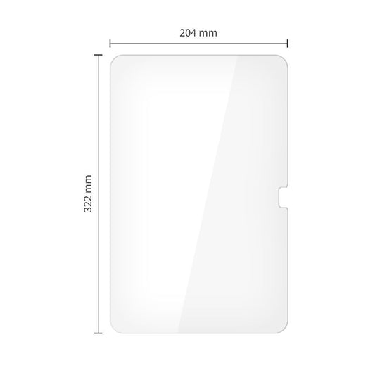 Tech-Protect FIT+ näytönsuojakalvo Samsung Galaxy Tab S11 Ultra / Tab S10 Ultra, karkaistu lasi, täysliima, 2 kappaleen setti, 2.5D