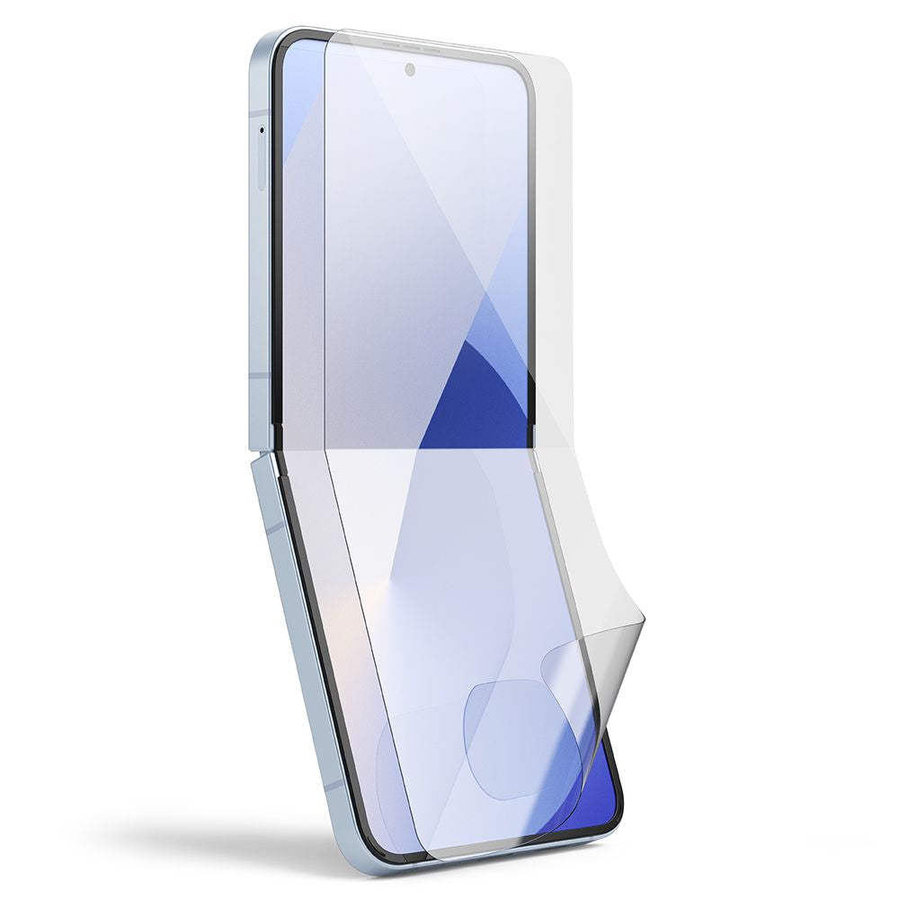 Ringke Dual Easy sisäinen näytönsuojakalvo Samsung Galaxy Z Flip6 F741:lle, Muovi, 2 kappaleen setti