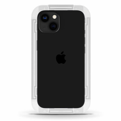 Spigen GlastR EZ FIT Screen Protector for Apple iPhone 17e / 16e / 14 / 13 Pro, Tempered Glass, Full Glue, Set of 2 pieces AGL03385