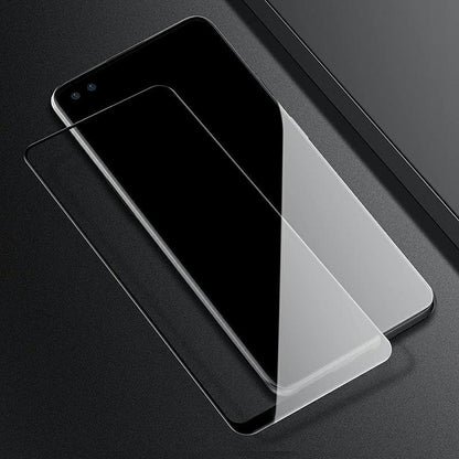 OEM-näytönsuoja Oppo Reno13 F:lle, karkaistu lasi, täysiliima, 21D, musta