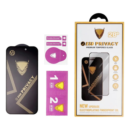 Privacy OG Premium -näytönsuojakalvo Apple iPhone 17 Pro Maxille, Panssarilasi, Täysliima