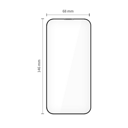 Tech-Protect Quick Set+ suojakalvo Apple iPhone 17:lle, Panssarilasi, Täysliima, 2 kappaleen setti, Musta