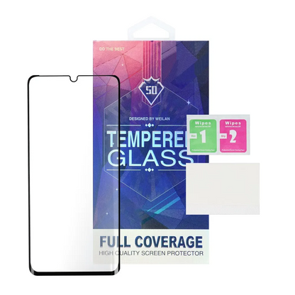 OEM-näytönsuoja Samsung Galaxy S23+ S916 / S22+ 5G S906:lle, karkaistu lasi, täysiliimainen, 5D, musta