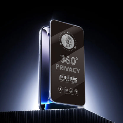 OEM 360 Privacy Screen Protector for Samsung Galaxy A37 5G, Tempered Glass, Full Glue