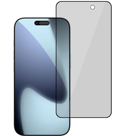 Tel Protect 10X Plus Titanium -yksityisyydensuojakalvo Apple iPhone 17 Pro -puhelimelle, karkaistua lasia, täysliimakiinnitys