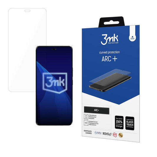 Näytönsuoja 3MK ARC+ Honor X9c / Magic7 Lite -puhelimelle, muovia
