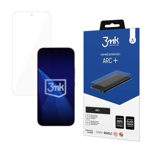 3MK ARC+ -näytönsuojakalvo Xiaomi Poco F9 Ultra -puhelimelle, muovi