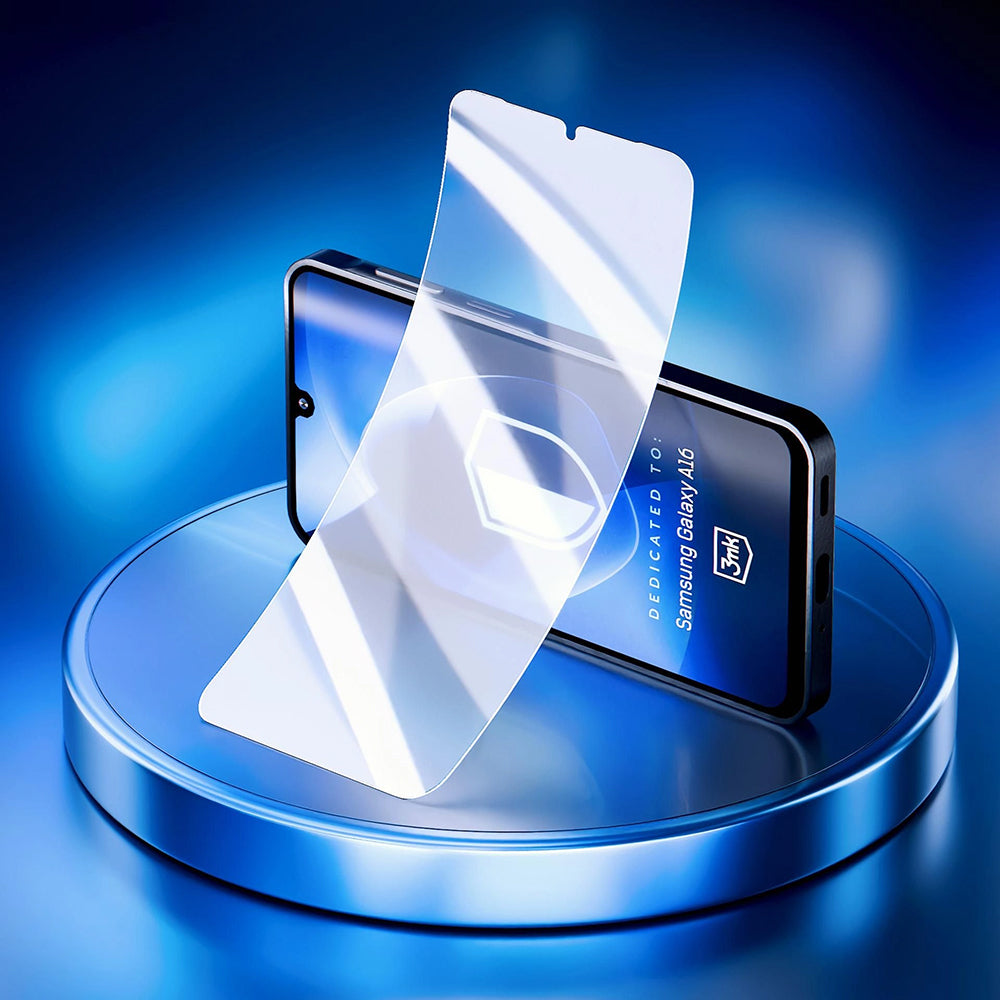 3MK FlexibleGlass Lite -suojakalvo Realme Note 70T:lle, Joustava Lasi, Täysliima