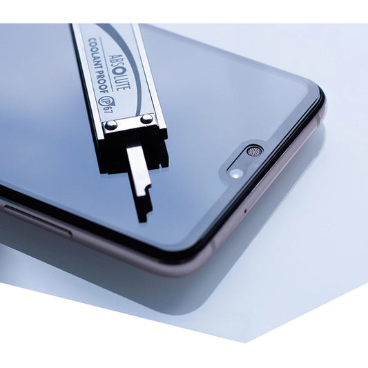 3MK FlexibleGlass Max -näytönsuoja Samsung Galaxy A35 5G A356:lle, joustava lasi, täysiliimainen, musta