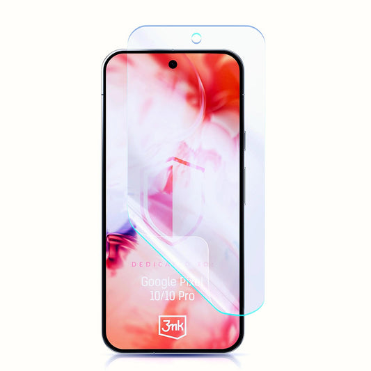 3MK FlexibleGlass -näytönsuoja Google Pixel 10 Pro / 10:lle, joustava lasi, täysi liima
