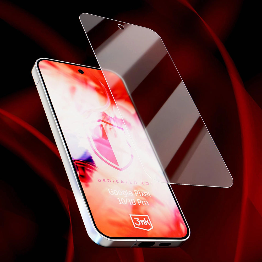 3MK FlexibleGlass -näytönsuoja Google Pixel 10 Pro / 10:lle, joustava lasi, täysi liima