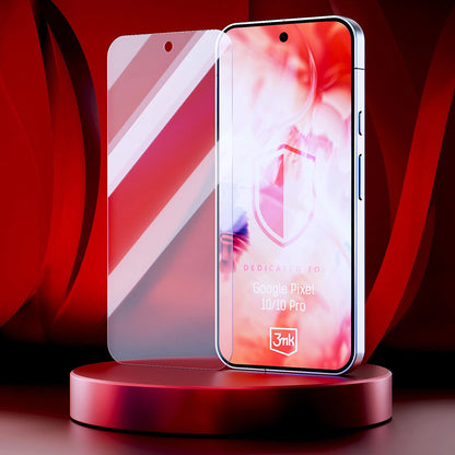 3MK FlexibleGlass -näytönsuoja Google Pixel 10 Pro / 10:lle, joustava lasi, täysi liima