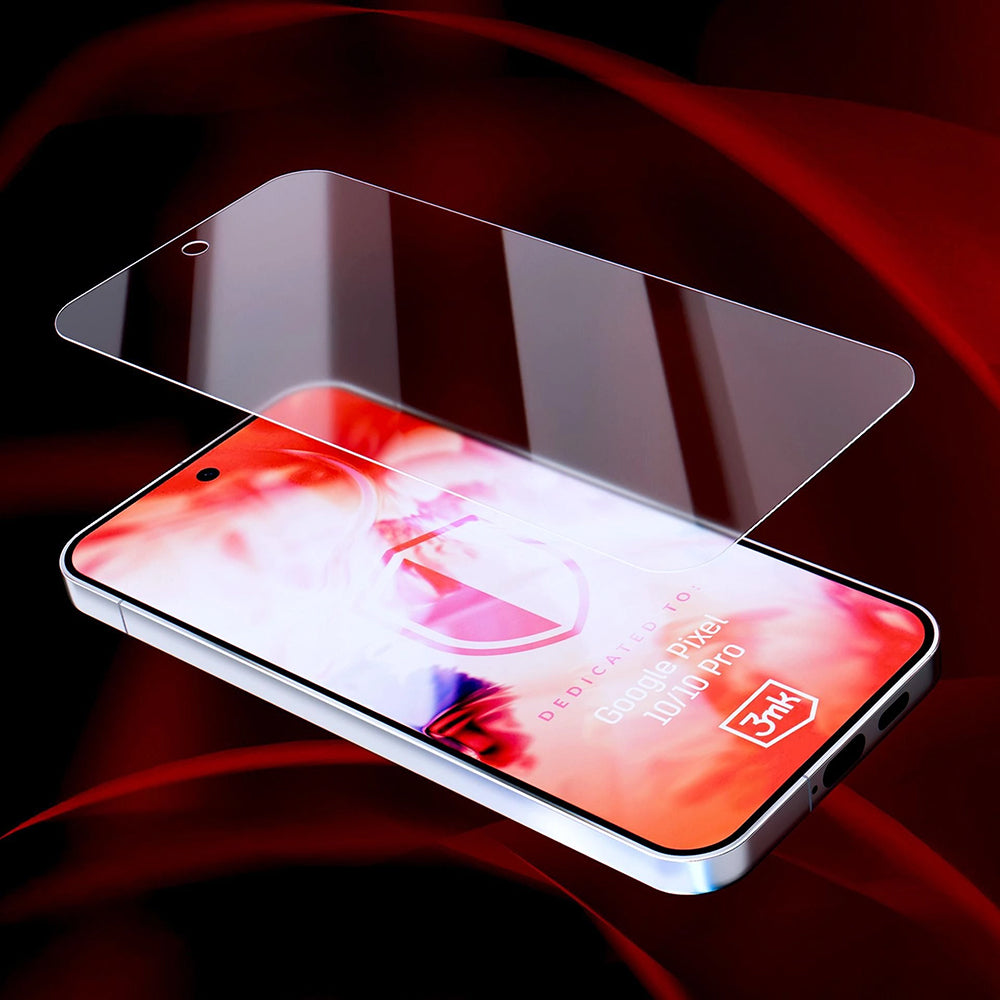 3MK FlexibleGlass -näytönsuoja Google Pixel 10 Pro / 10:lle, joustava lasi, täysi liima