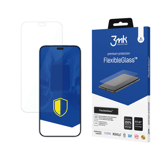 3MK FlexibleGlass -näytönsuoja Honor 200 Lite -puhelimelle, joustava lasi, täysi liima