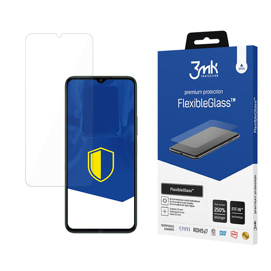 3MK FlexibleGlass -näytönsuoja Honor X6b:lle, joustava lasi, täysi liima