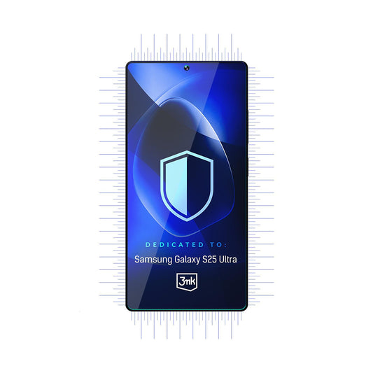 3MK FlexibleGlass -näytönsuoja Samsung Galaxy S25 Ultra S938:lle, joustava lasi, täysi liima