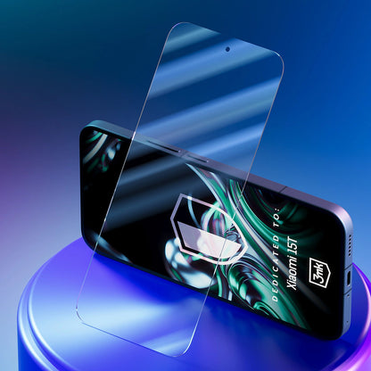 Näytönsuoja 3MK FlexibleGlass Xiaomi 15T:lle, Joustava Lasi, Täysliima