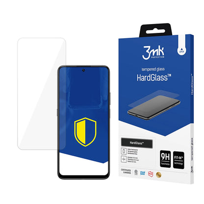 3MK HardGlass -näytönsuoja Honor 400 Smart 4G / 400 Smart 5G:lle, turvalasi, täyteeliimalla