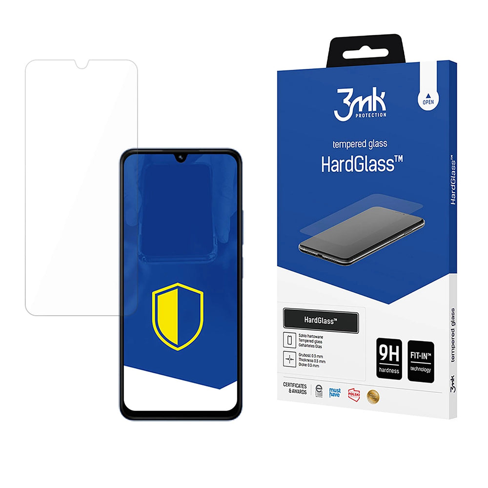 3MK HardGlass Näytönsuoja Xiaomi Redmi A5 4G (Alueellinen) / 14C / Poco C75, Karkaistu Lasi, Täysi Liima