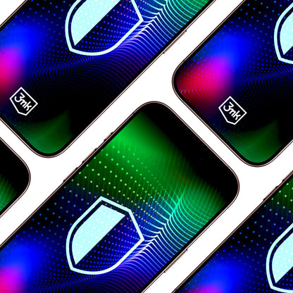 3MK Hardy Ultra suojakalvo Apple iPhone 17 Pro:lle, karkaistu lasi, täysliima, musta